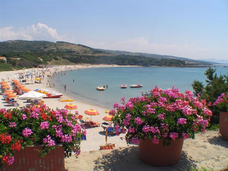 Apartmán Fronte Mare Attico Indipendente Ed Esclusivo Con Terrazza Panoramica Isola Rossa Exteriér fotografie